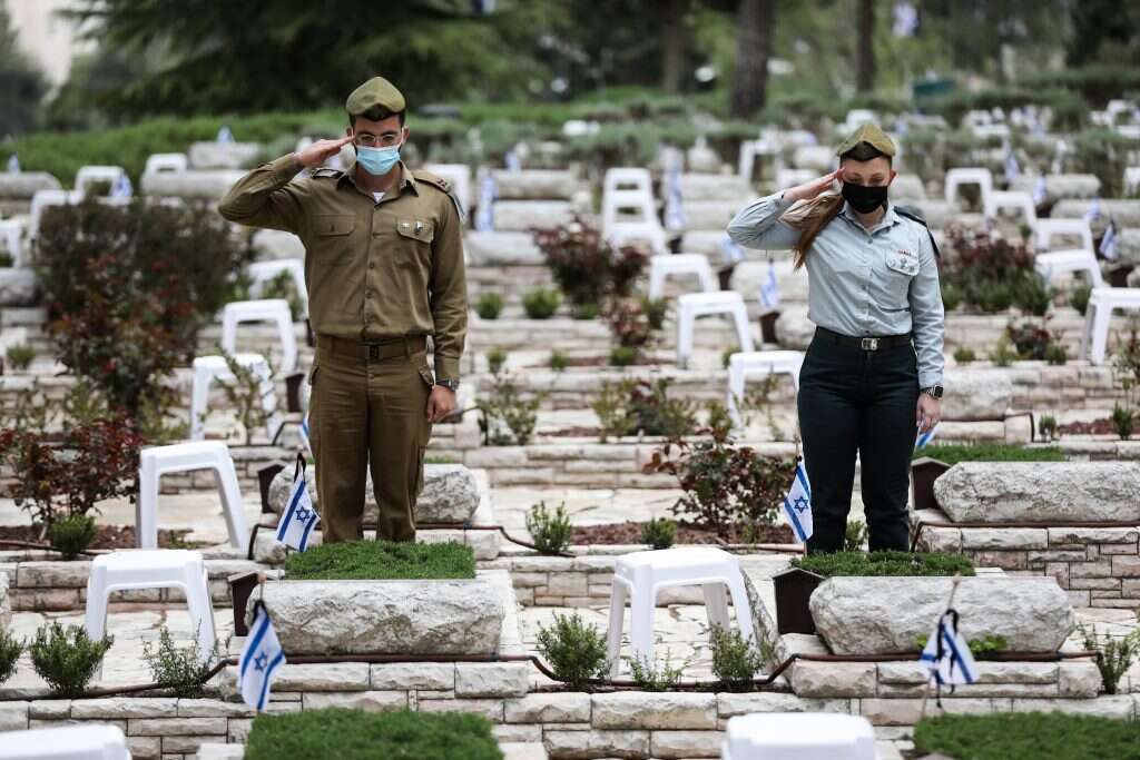 הר הרצל, לקראת יום הזיכרון תשפ"א. | EPA