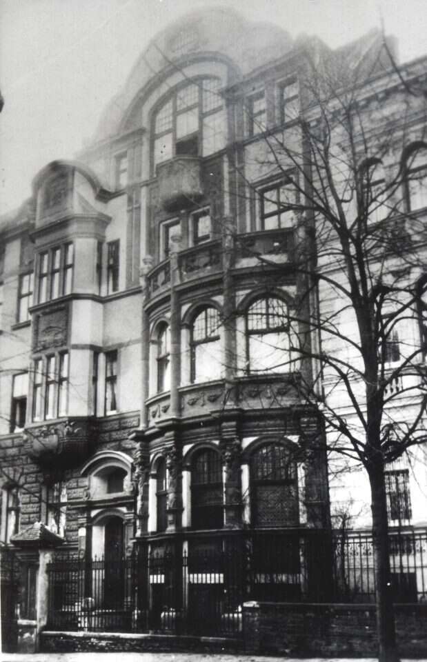 ביתו של הרצל בווינה שבאוסטריה, 1900 | לע"מ