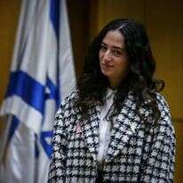 שטריגלר־לו במעמד מתן המדליות למעלי המשואות, ביום שני. | אורן בן חקון