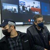 אילן ישועה בבית המשפט. | יונתן זינדל, פלאש 90