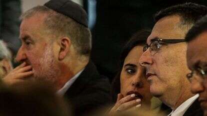 סער ושקד בטקס לזכר השופט המנוח שמגר, 2019. | אורן בן חקון סער ושקד בטקס לזכר השופט המנוח שמגר, 2019. | אורן בן חקון