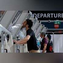 בדיקות קורונה בנתב"ג. | AFP