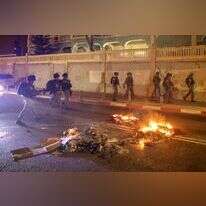 המהומות ביפו. | AFP