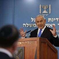 ראש הממשלה בנימין נתניהו במסיבת העיתונאים. | יונתן זינדל פלאש 90 ראש הממשלה בנימין נתניהו במסיבת העיתונאים. | יונתן זינדל פלאש 90