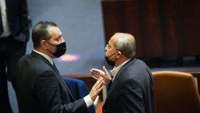 חברי הכנסת אחמד טיבי ומיקי זוהר, השבוע. | נועם מושקוביץ, דוברות הכנסת