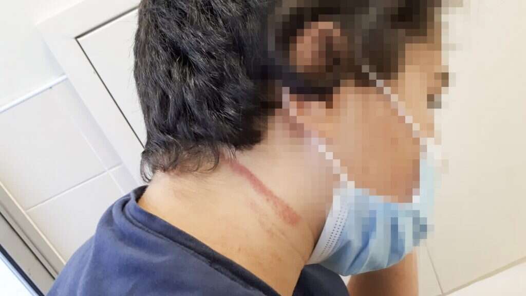 אחד התלמידים שהותקפו