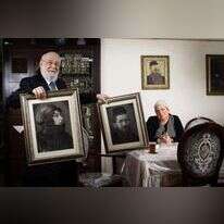 הרב ישראל מאיר לאו ומיכל כהן־חי. | אריק סולטן