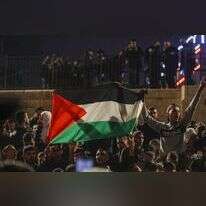 מחאה של תושבי מזרח ירושלים, אתמול. | EPA