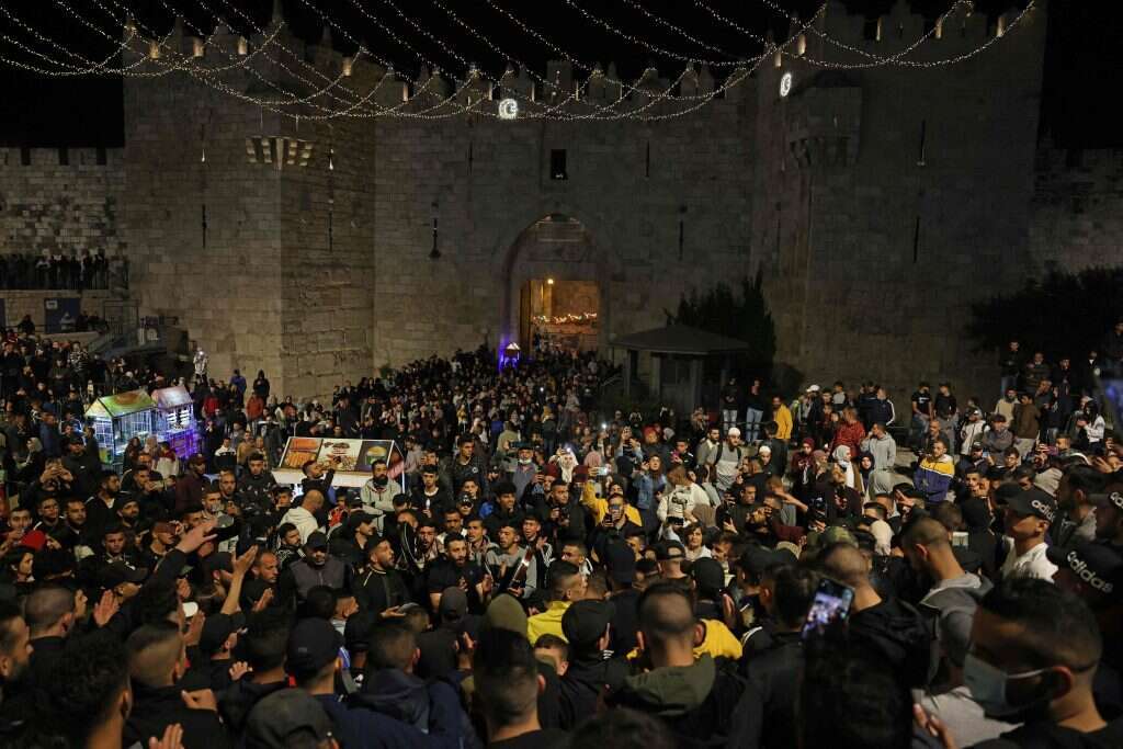 שער שכם, השבוע. | AFP