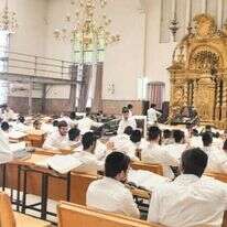 בית המדרש של ישיבת פוניבז' | מיכאל טוכפלד