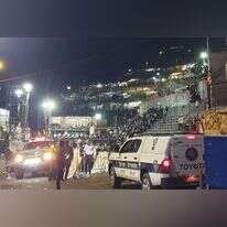 זירת האסון במירון לאחר פינוי הנפגעים. | ירון בלושטיין/TPS