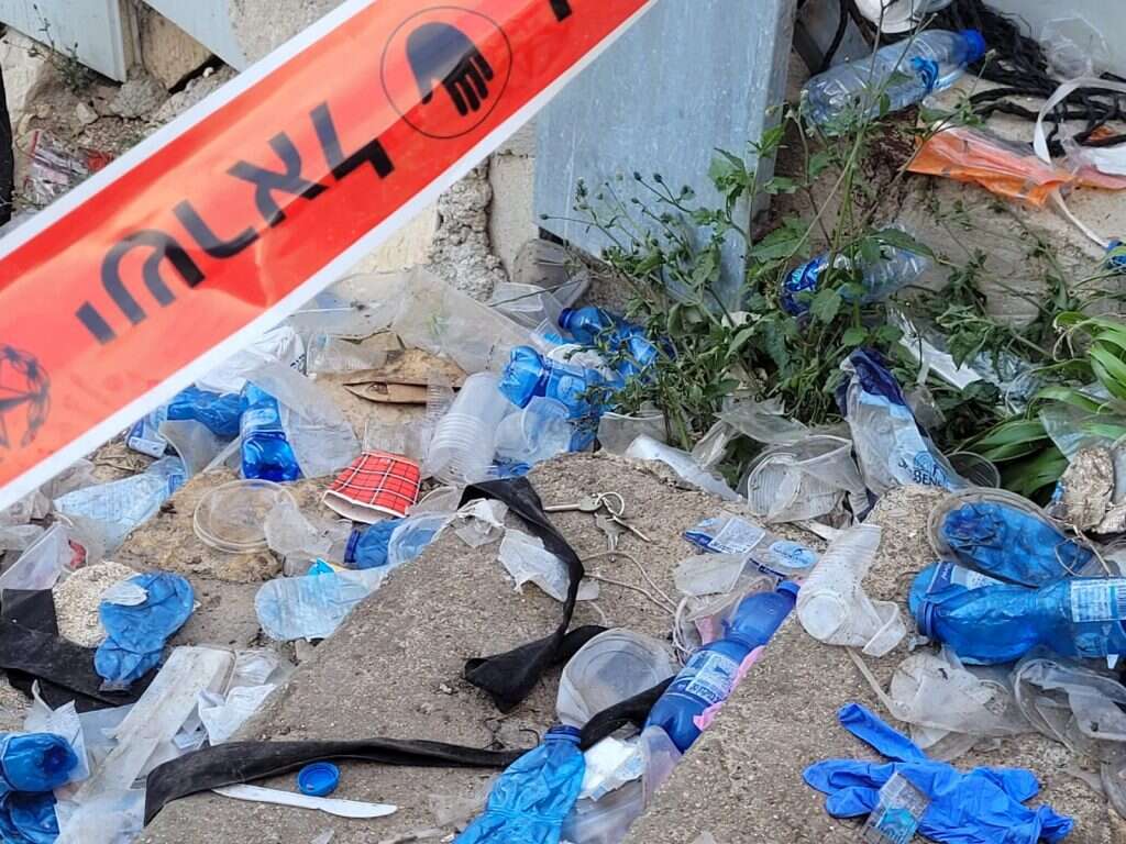 זירת האסון במירון