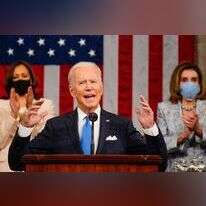 ביידן נואם. | AFP