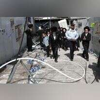 האסון במירון. | EPA