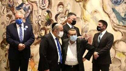 ראשי הסיעות ביום השבעת הכנסת ה־24. | מארק ישראל סלם