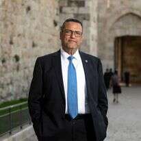 ראש עיריית ירושלים משה ליאון. | אוליבייה פיטוסי, פלאש 90