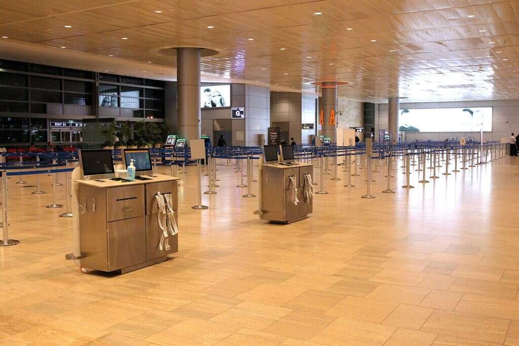 נתב"ג בזמן התפשטות המגפה בישראל, מרץ 2020. | קוקו נתב"ג בזמן התפשטות המגפה בישראל, מרץ 2020. | קוקו