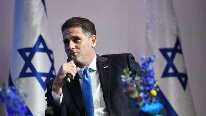 השגריר לשעבר רון דרמר בוועידת התפוצות של מקור ראשון. | שריה דיאמנט