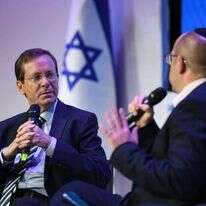 נשיא המדינה ה־11 יצחק הרצוג. | שריה דיאמנט