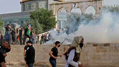 מהומות בהר הבית. | AFP
