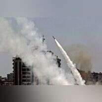 שיגורי רקטות מעזה. | AFP