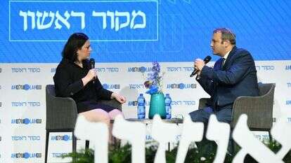 ח"כ הרב גלעד קריב ועטרה גרמן, הכתבת הפוליטית של מקור ראשון. | שריה דיאמנט