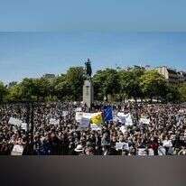 עזרת המחאה לזכר שרה חלימי. | AFP