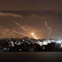 ירי רקטות מעזה. | AFP