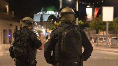 כוחות המשטרה בעכו. | דוברות המשטרה