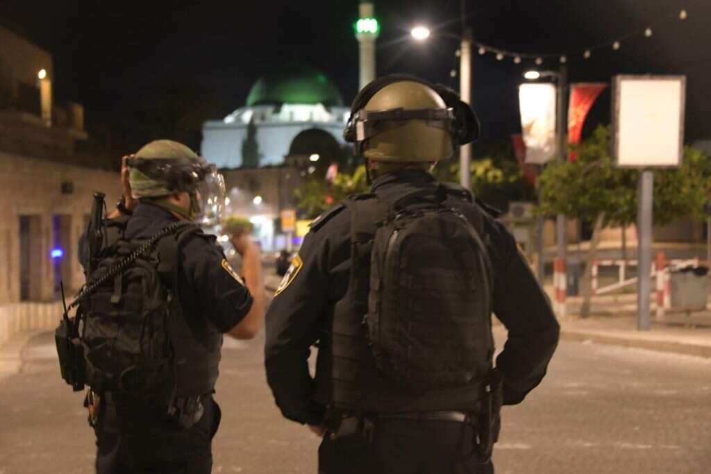 כוחות המשטרה בעכו. | דוברות המשטרה