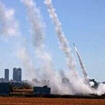 יירוט של כיפת ברזל. | AFP