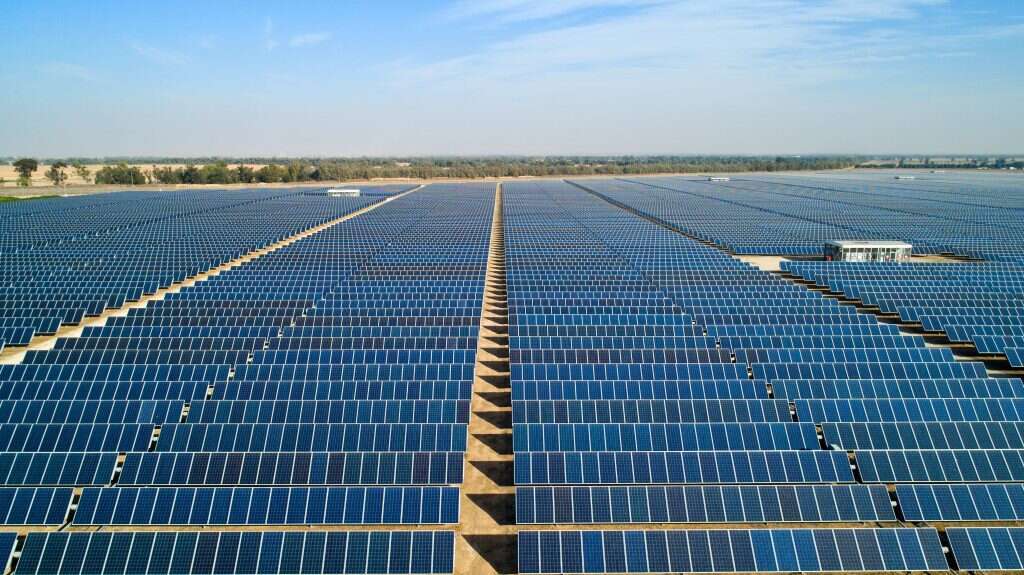 שדה סולארי בישראל. | משה שי - פלאש 90