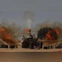 כוחות צה"ל בגבול עזה, השבוע. | EPA