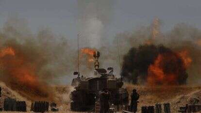 כוחות צה"ל בגבול עזה, השבוע. | EPA