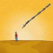 כן מחליט עליי. איור: נעמה להב