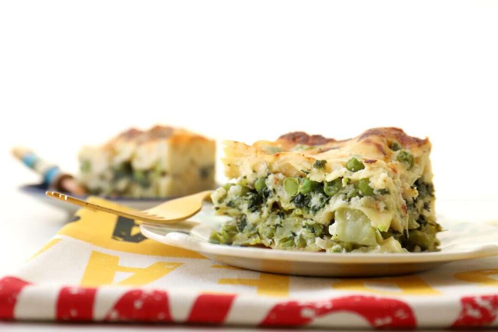 לזניה ירוקה. | אפרת ליכטנשטט