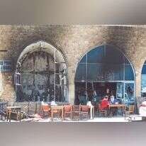 המלון בעכו שנשרף. | ג'יני