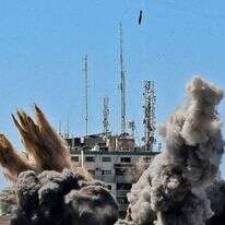 צה"ל תוקף ברצועה. | AFP צה"ל תוקף ברצועה. | AFP