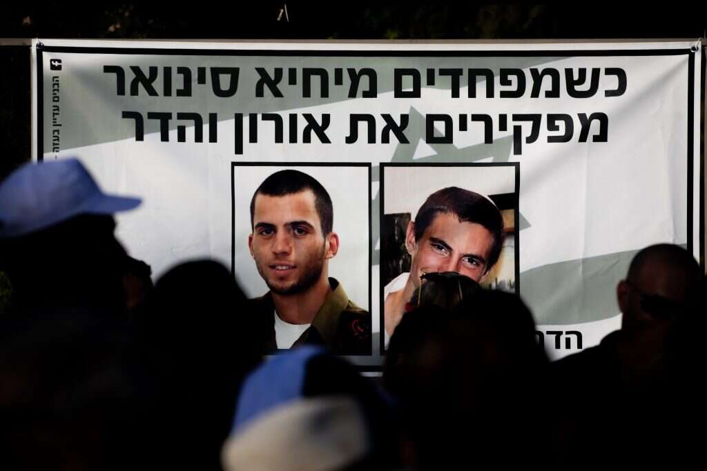 עצרת מחאה להשבת הנעדרים בירושלים, מאי 21'. | יונתן זינדל, פלאש 90