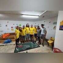 מכינת ערבה במקלט בקריית מלאכי. | באדיבות המשתתפים וארגון JNF UK