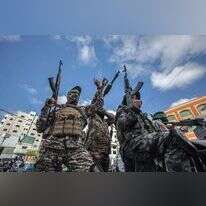 מחבלי חמאס. | EPA