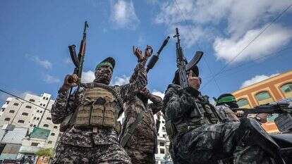 מחבלי חמאס. | EPA