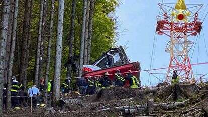 זירת האסון. | Vigili del Fuoco - AFP זירת האסון. | Vigili del Fuoco - AFP