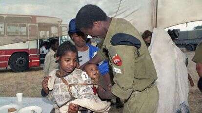 מבצע שלמה, מאי 1991. | ארכיון צה"ל במשרד הביטחון