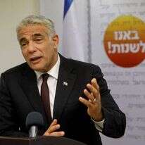 יו"ר יש עתיד יאיר לפיד. | AFP