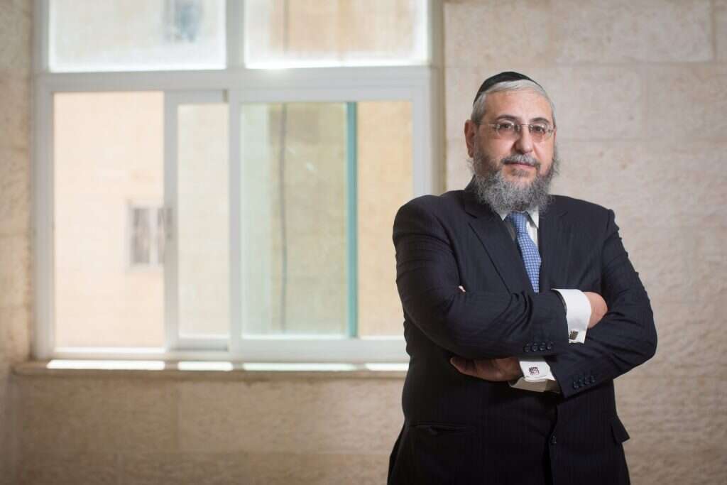 הרב חיים אמסלם, | יונתן זינדל פלאש 90