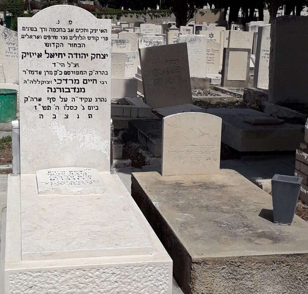 המצבה הישנה של חיים מולר (מוללער)