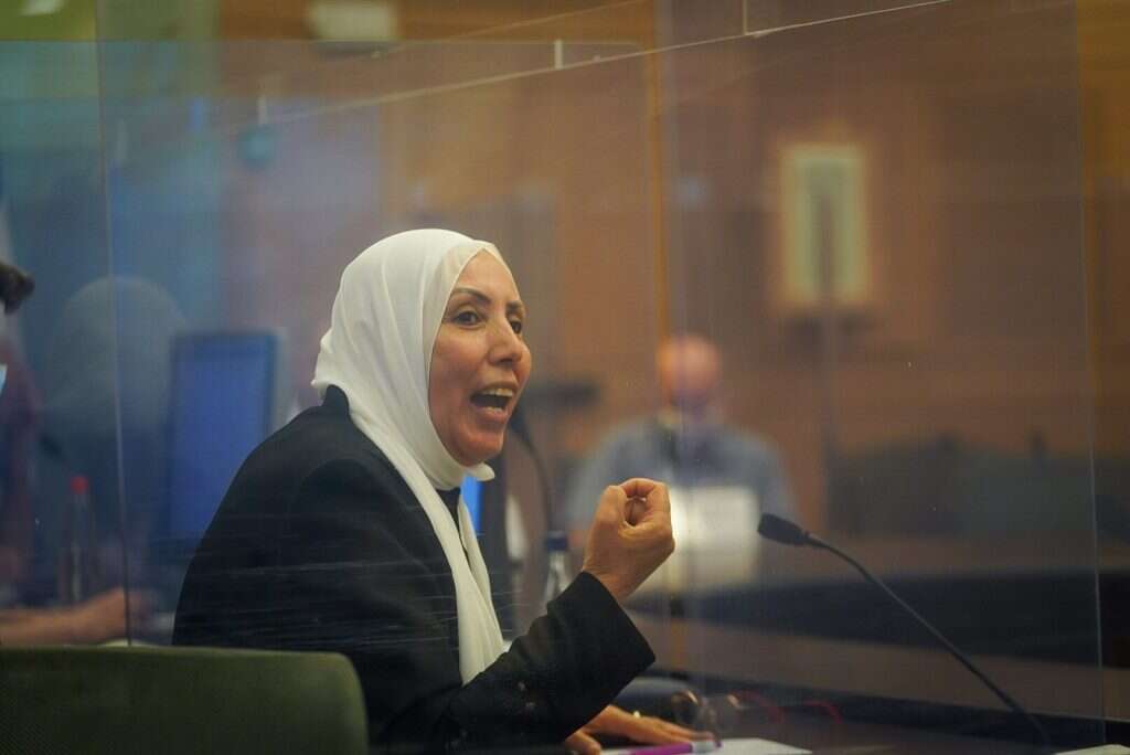 חכ"ל אימאן ח'טטיב. | דוברות הכנסת, נועם מושקוביץ חכ"ל אימאן ח'טטיב. | דוברות הכנסת, נועם מושקוביץ