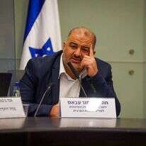 יו"ר רע"מ מנסור עבאס. | דוברות הכנסת, נועם מושקוביץ יו"ר רע"מ מנסור עבאס. | דוברות הכנסת, נועם מושקוביץ