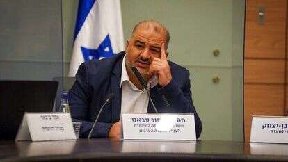 יו"ר רע"מ מנסור עבאס. | דוברות הכנסת, נועם מושקוביץ יו"ר רע"מ מנסור עבאס. | דוברות הכנסת, נועם מושקוביץ